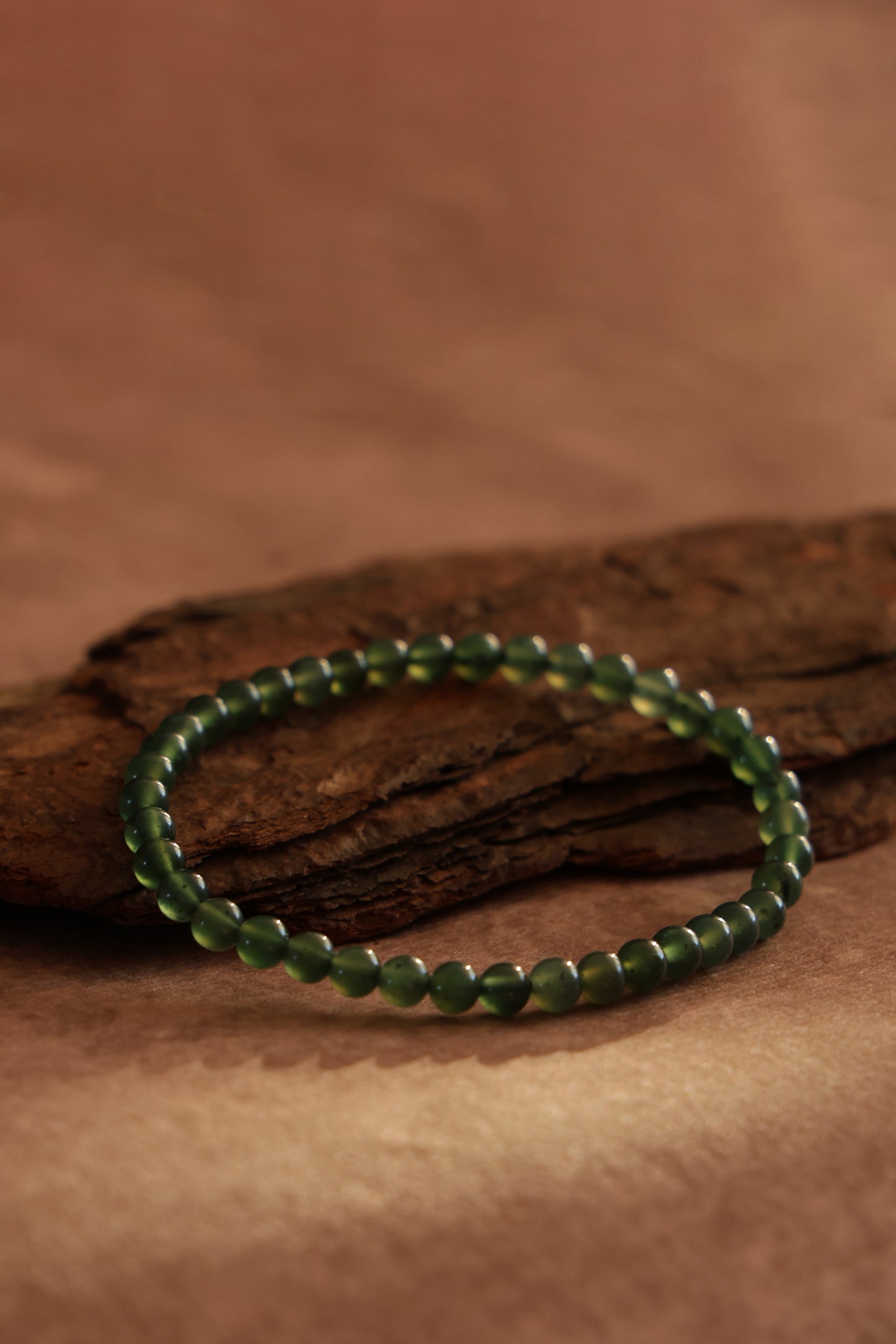 6mm Single-loop Beaded Bracelet