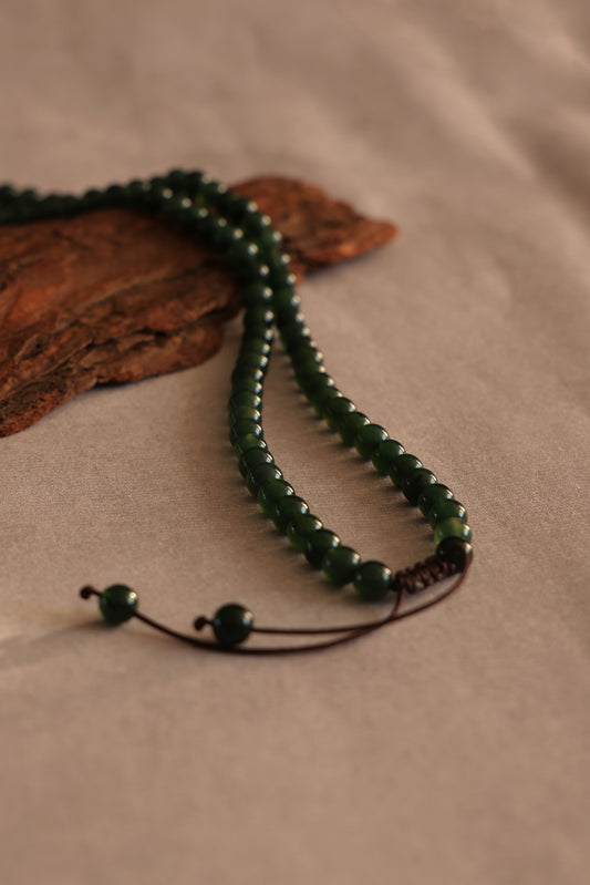 6mm Classic Single-loop Beaded Necklace